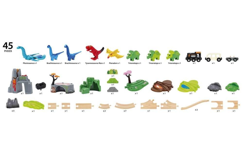 BRIO BRIO World Dinosaur Deluxe Set