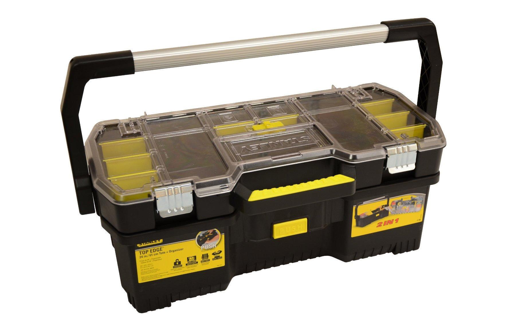 Stanley Werkzeugtrage mit Organizeraufsatz Stanley Werkzeugtrage mit Organizeraufsatz