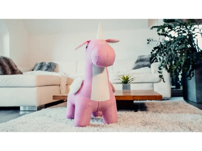 zoosy Kinderhocker Einhorn Pinky Pink zoosy Kinderhocker Einhorn Pinky Pink