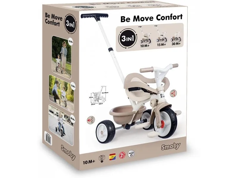 Smoby Dreirad Be Move Komfort Beige