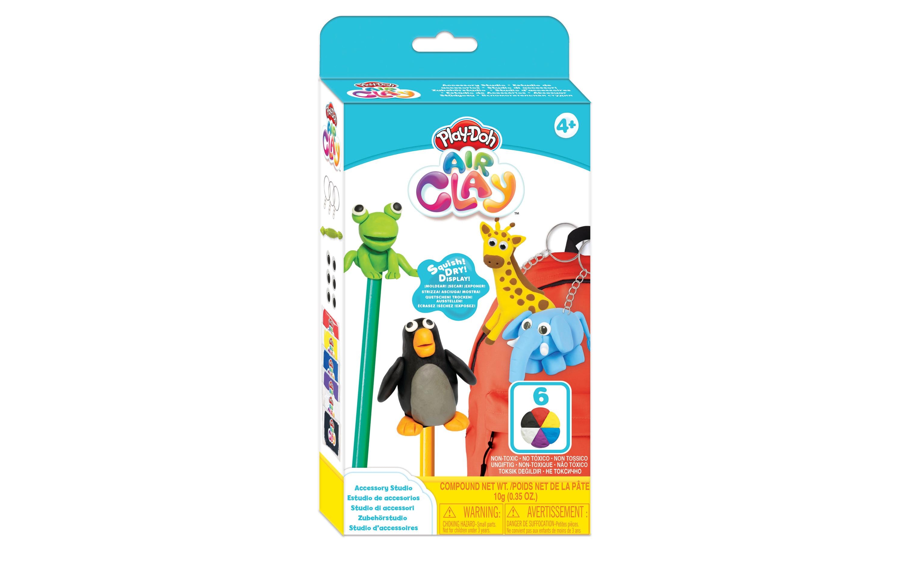 Play-Doh Knetspielzeug Air Clay Zubehörstudio