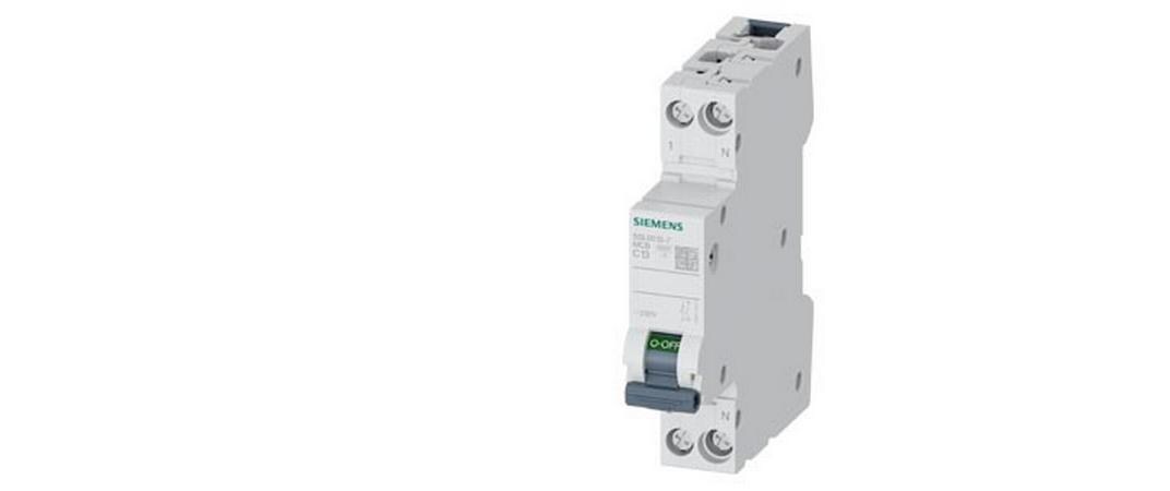 Siemens Leitungsschutzschalter 230 V 6kA, 1+N-polig/1TE C13 Siemens Leitungsschutzschalter 230 V 6kA, 1+N-polig/1TE C13