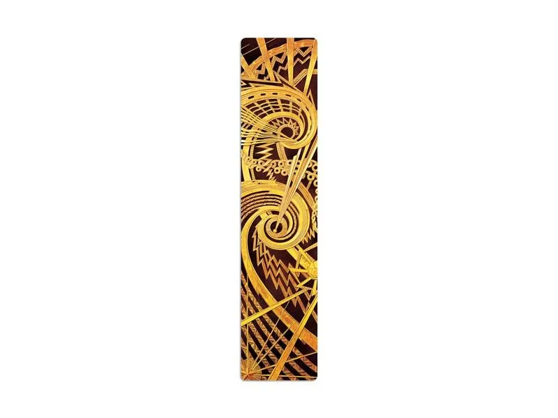 Paperblanks Lesezeichen Die Chanin-Spirale Gold Paperblanks Lesezeichen Die Chanin-Spirale Gold
