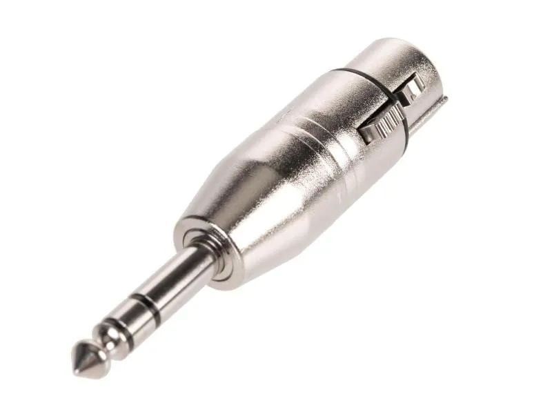 Bemero Audio-Adapter BA1101 XLR 3 Pole female - Klinke 6,3 mm male Bemero Audio-Adapter BA1101 XLR 3 Pole female - Klinke 6,3 mm male