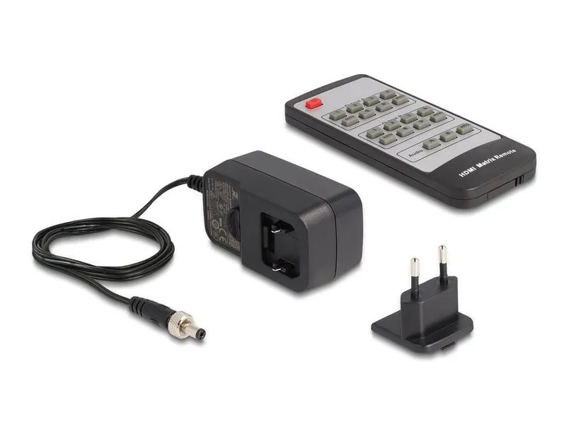 Delock Matrix Switcher HDMI 4K 60Hz mit Audio Extraktor