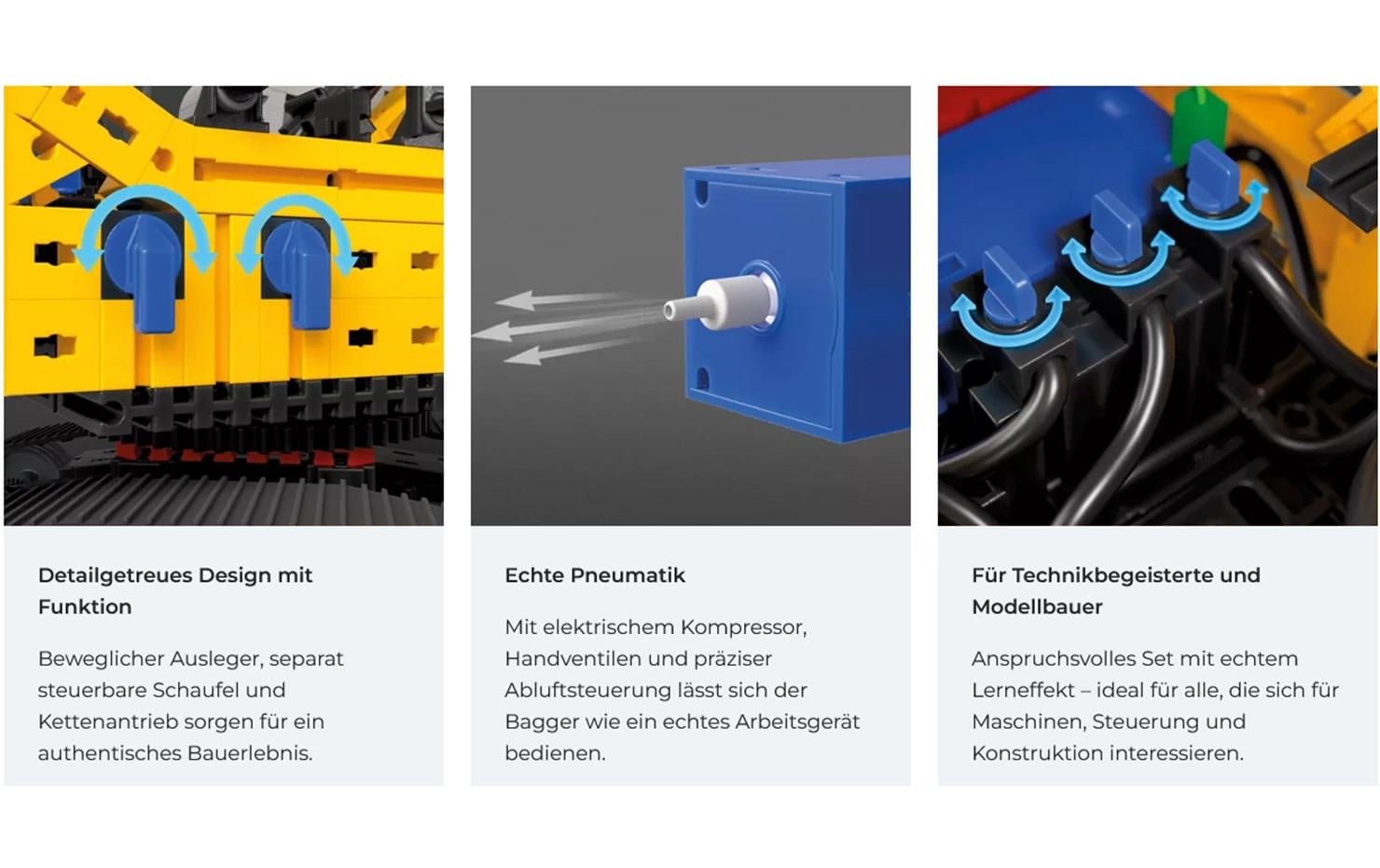 Fischertechnik Baukasten Liebherr R938