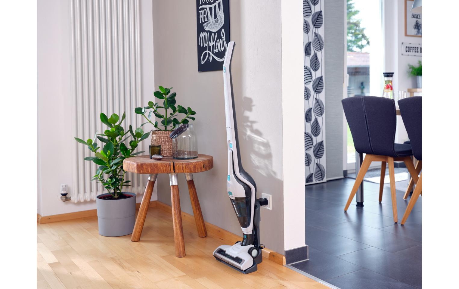 Leifheit Akku-Hand- und Stielsauger Rotaro PowerVac 2in1 Weiss