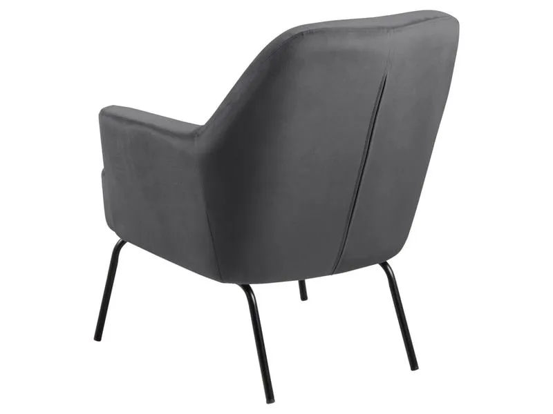 AC Design Sessel Melissa 75 x 83 cm Dunkelgrau AC Design Sessel Melissa 75 x 83 cm Dunkelgrau