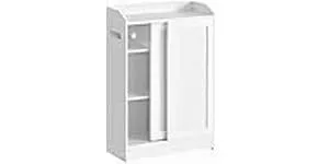 VASAGLE Kommode französichen Stil 60 x 80 cm, Weiss VASAGLE Kommode französichen Stil 60 x 80 cm, Weiss
