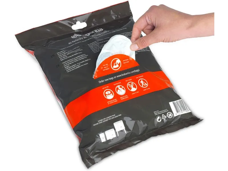 Brabantia Kehrichtsack PerfectFit J 20-25 l, 40 Stück