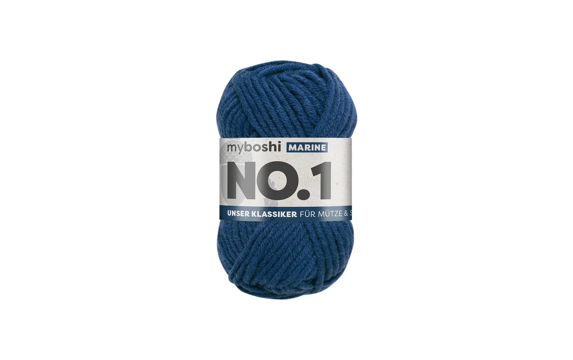 myBoshi Wolle Nr.1 Marine 50 g, 55 m