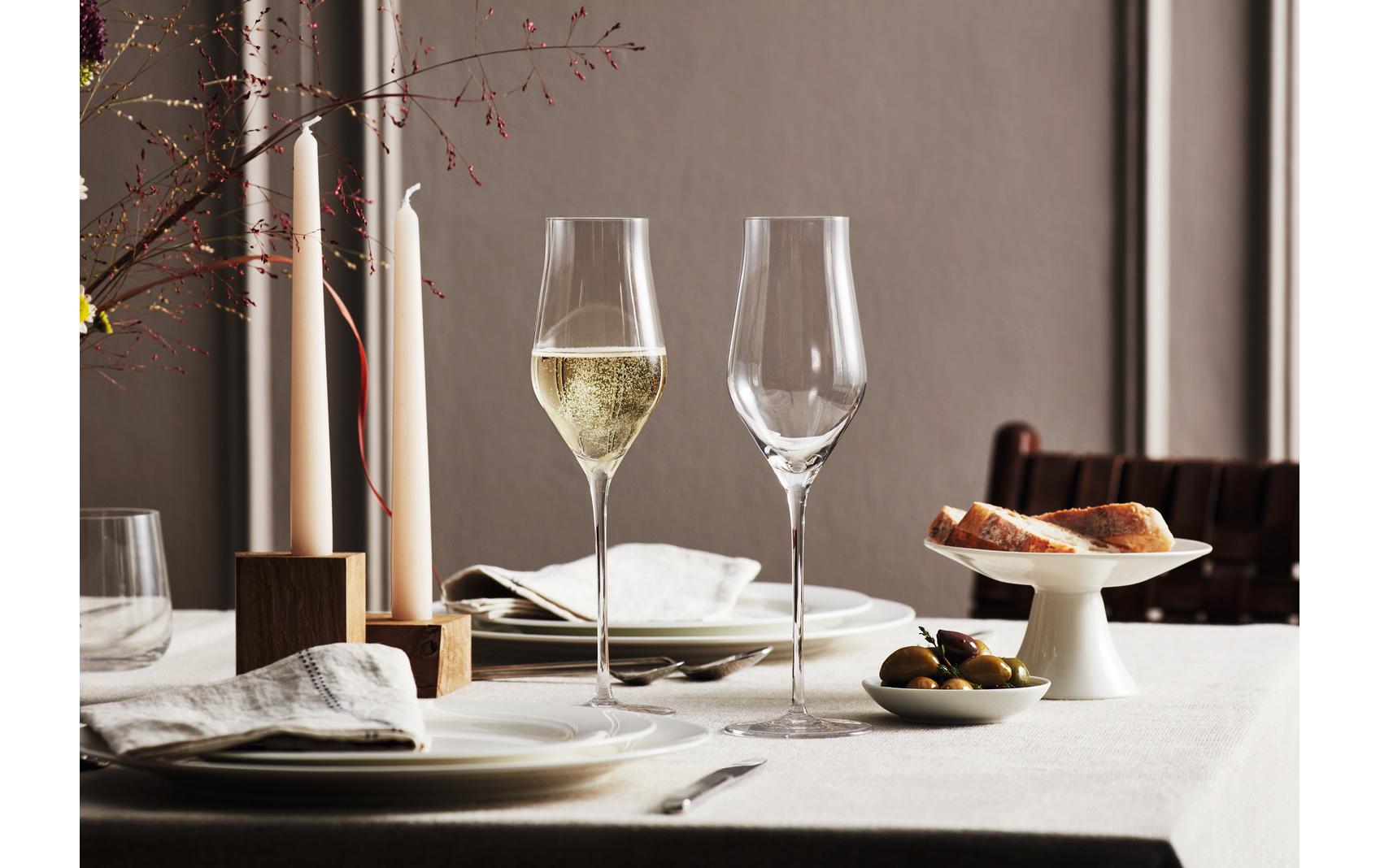 Leonardo Champagnerglas Brunelli 340 ml, 6 Stück, Transparent