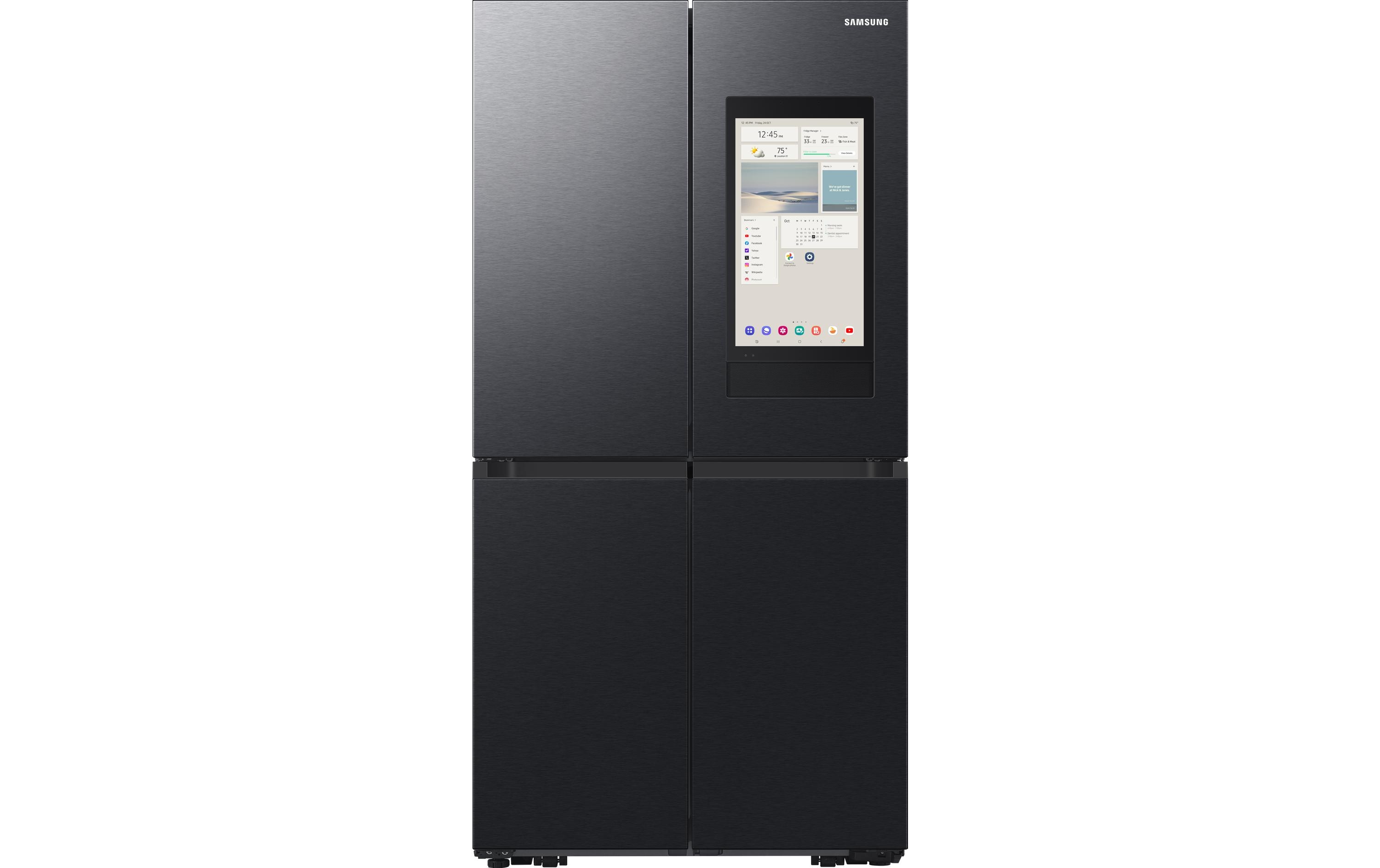 Samsung Foodcenter RF9000D French Door AI Family Hub Anthrazit Samsung Foodcenter RF9000D French Door AI Family Hub Anthrazit