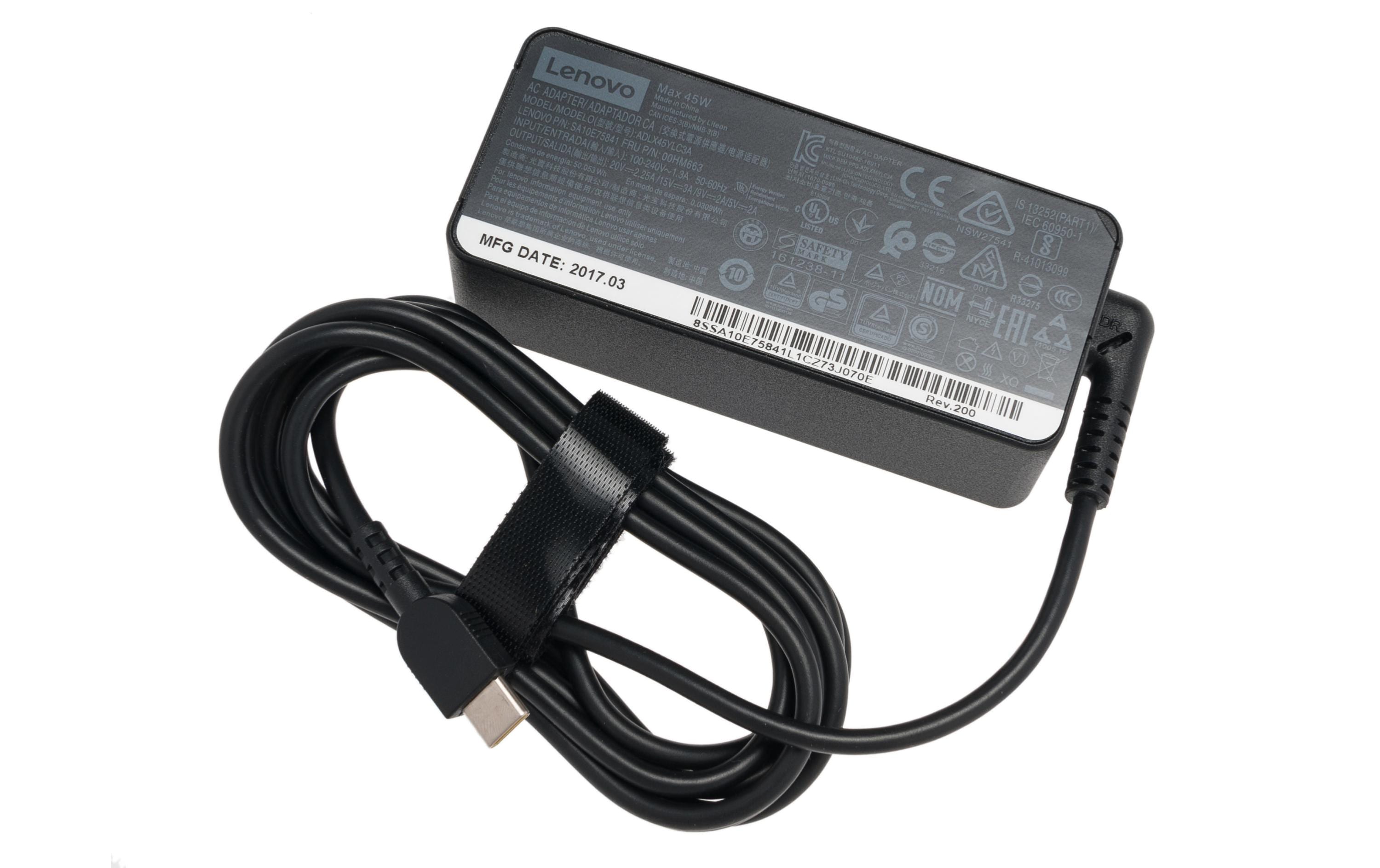 Lenovo Netzteil 45 W USB C Lenovo Netzteil 45 W USB C