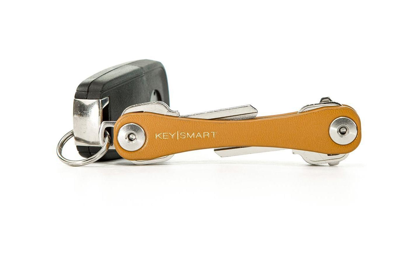 Keysmart Schlüsselhalter Leder Braun