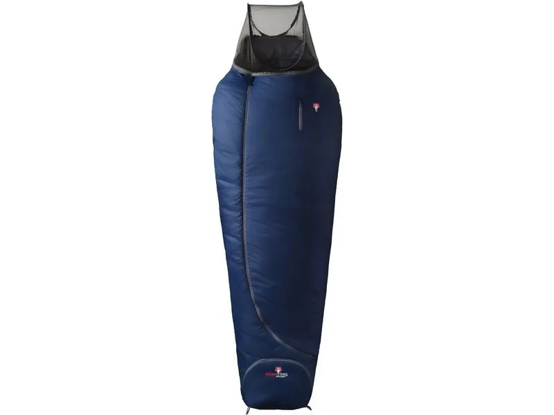 Grüezi Bag Schlafsack Biopod Wolle Zero Nylon, Night Blue Grüezi Bag Schlafsack Biopod Wolle Zero Nylon, Night Blue