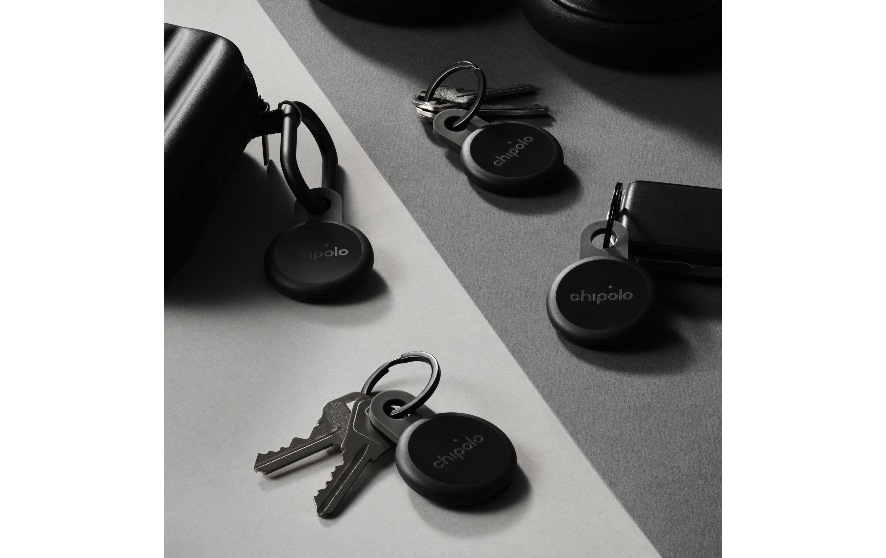 Chipolo LOOP 4er Pack (Apple & Google Find My) Schwarz