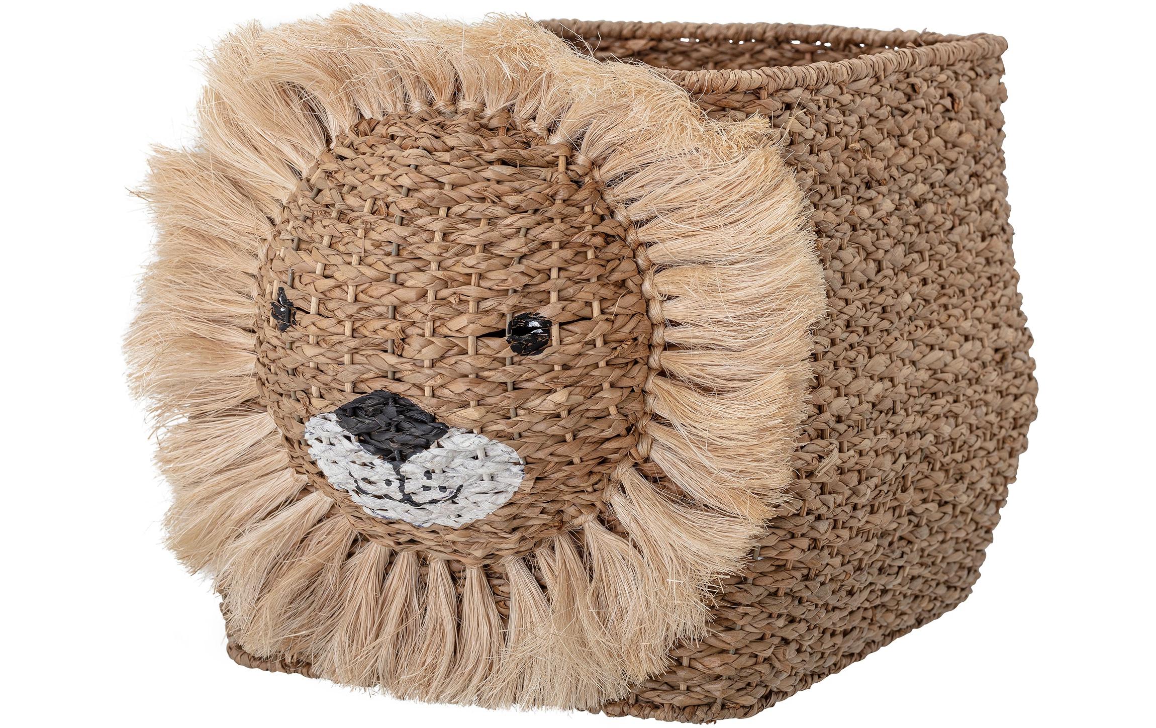 Bloomingville Spielzeugkorb Harrison Natur, Bankuan-Gras