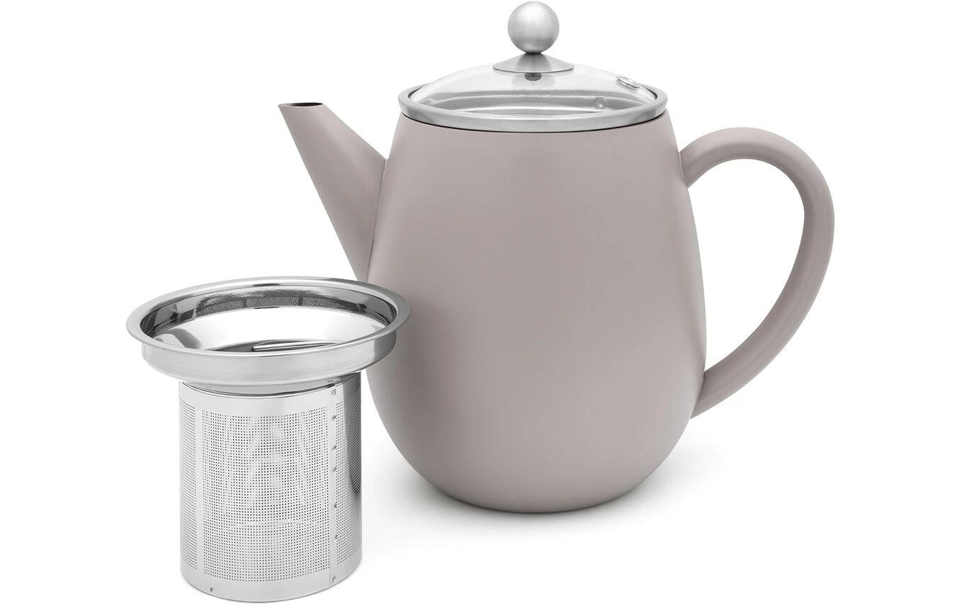 Bredemeijer Teekanne Duet Eva 1.1 Liter, Grau