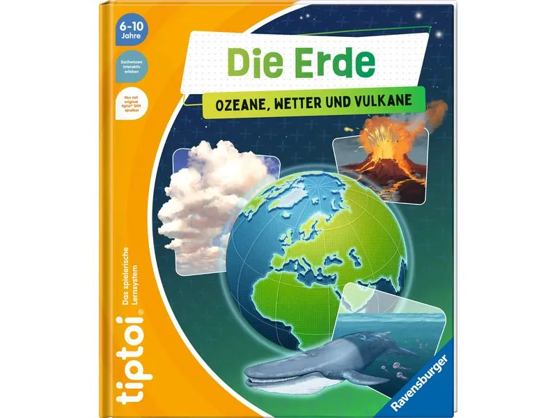tiptoi Die Erde: Ozeane, Wetter und Vulkane