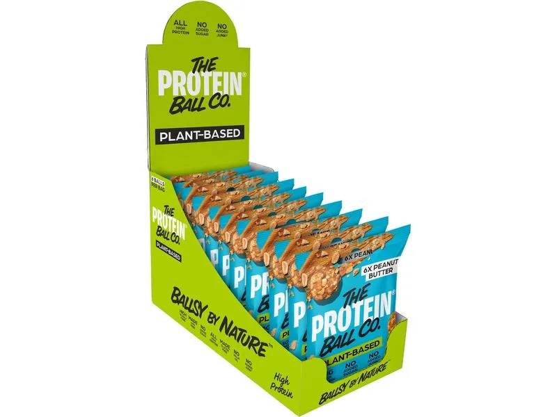 The Protein Ball Co. Protein Balls Peanut Butter Plant 10 x 45 g The Protein Ball Co. Protein Balls Peanut Butter Plant 10 x 45 g