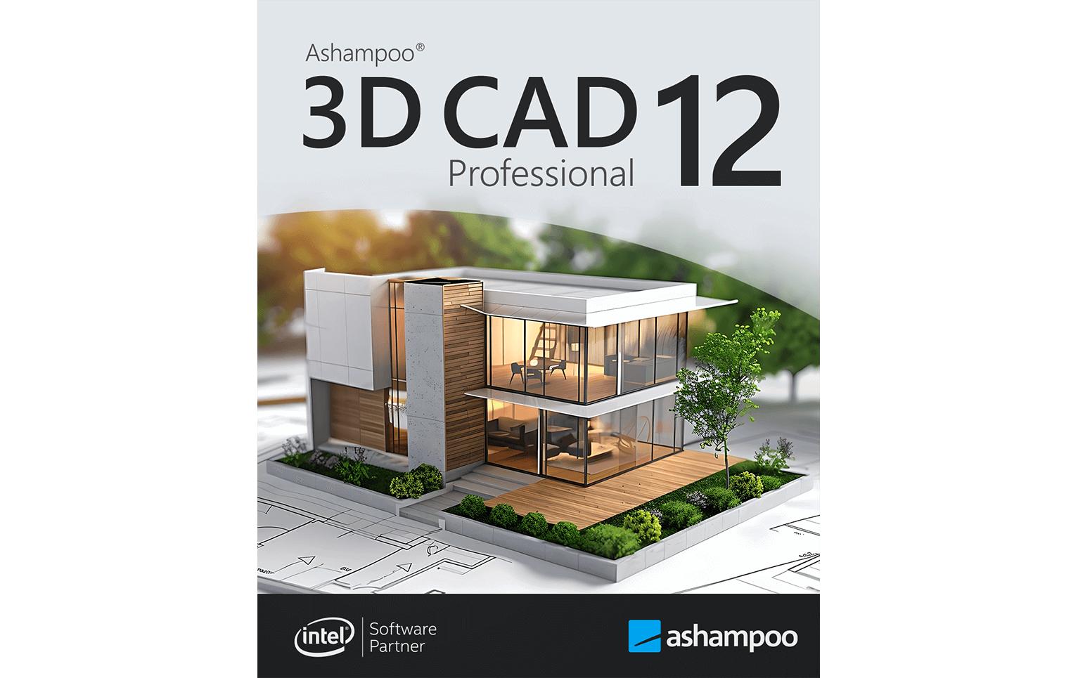 Ashampoo 3D CAD Professional 12 ESD, Vollversion, 1 PC Ashampoo 3D CAD Professional 12 ESD, Vollversion, 1 PC
