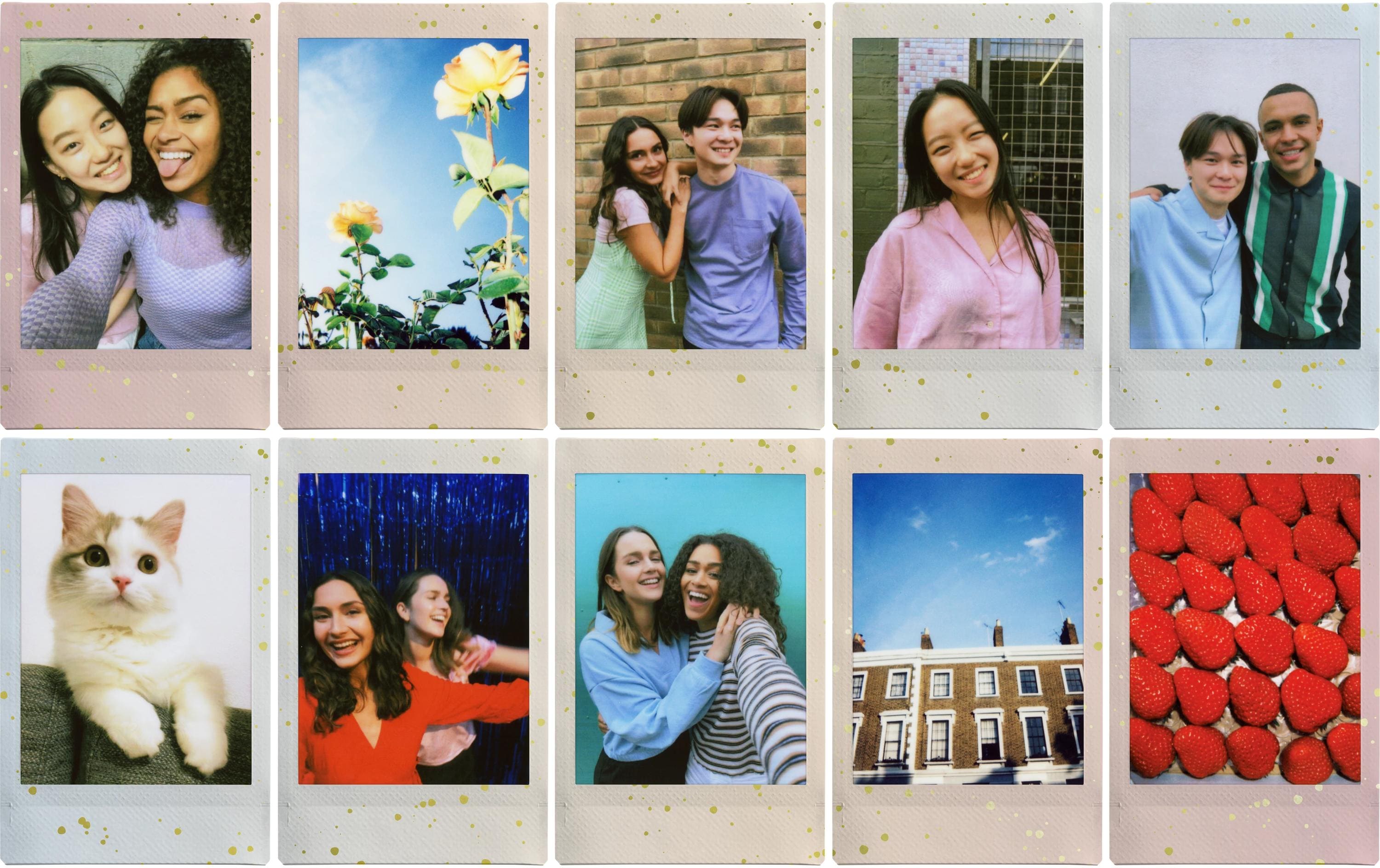 Fujifilm Instax Mini 10 Blätter Soft Glitter