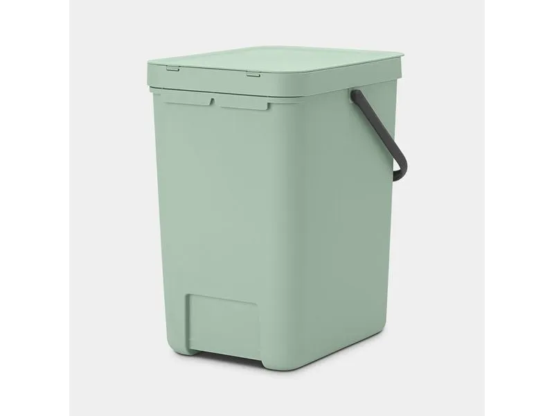 Brabantia Recyclingbehälter Sort & Go 12 l, Jade Brabantia Recyclingbehälter Sort & Go 12 l, Jade