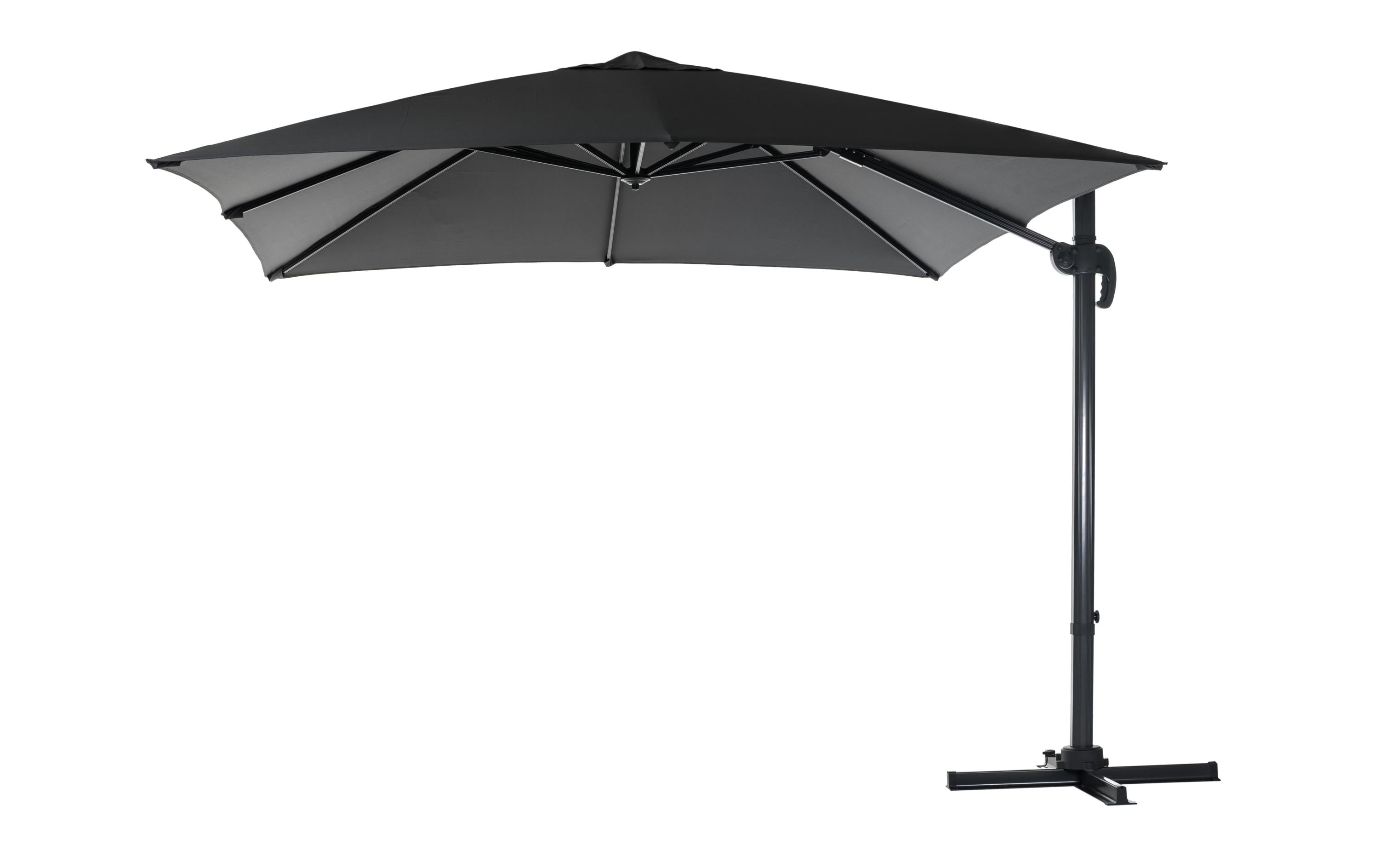 COCON Sonnenschirm TR-031, 300 x 300 cm, hängend, Grau COCON Sonnenschirm TR-031, 300 x 300 cm, hängend, Grau