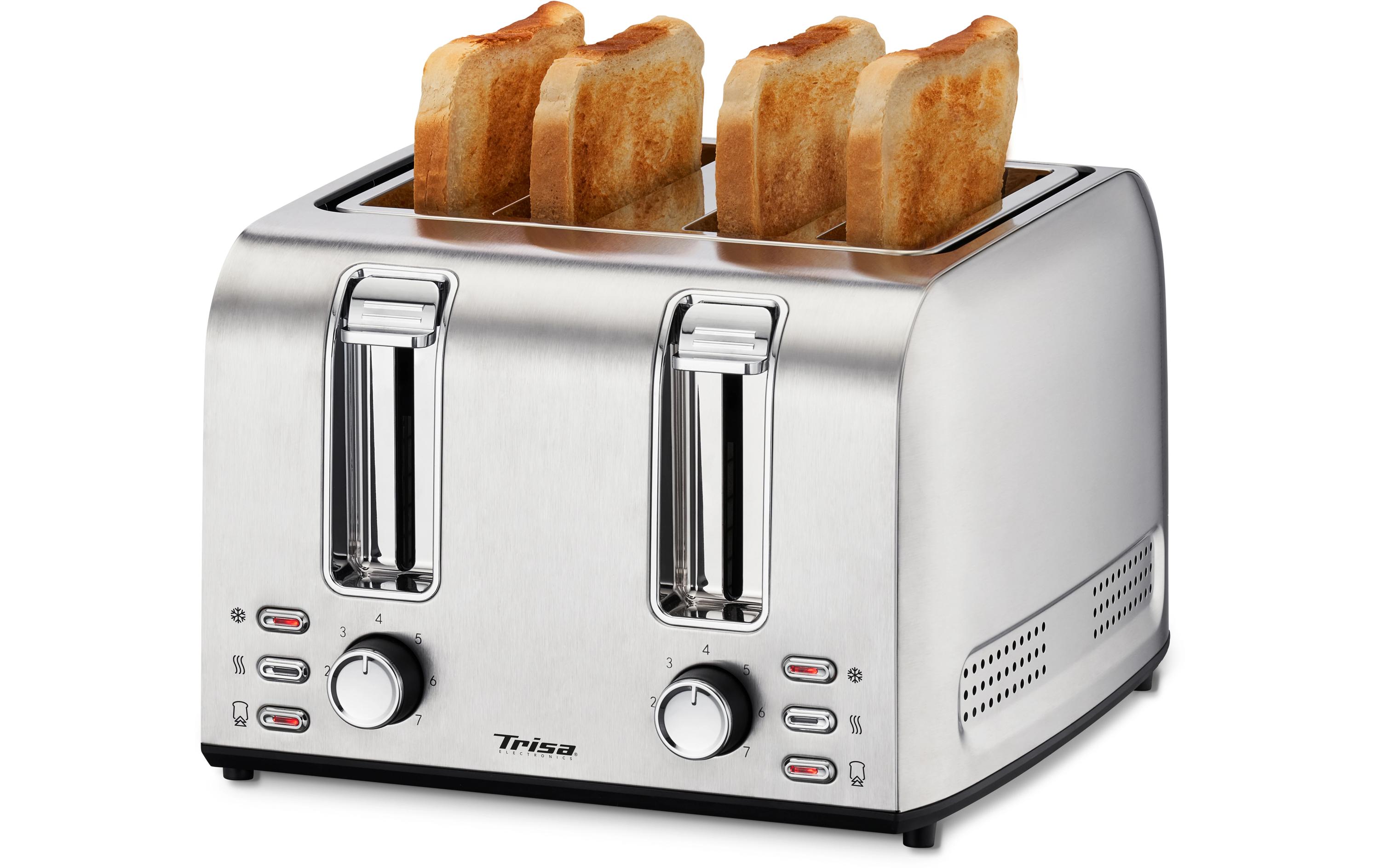 Trisa Toaster Toast 4 All Edelstahl