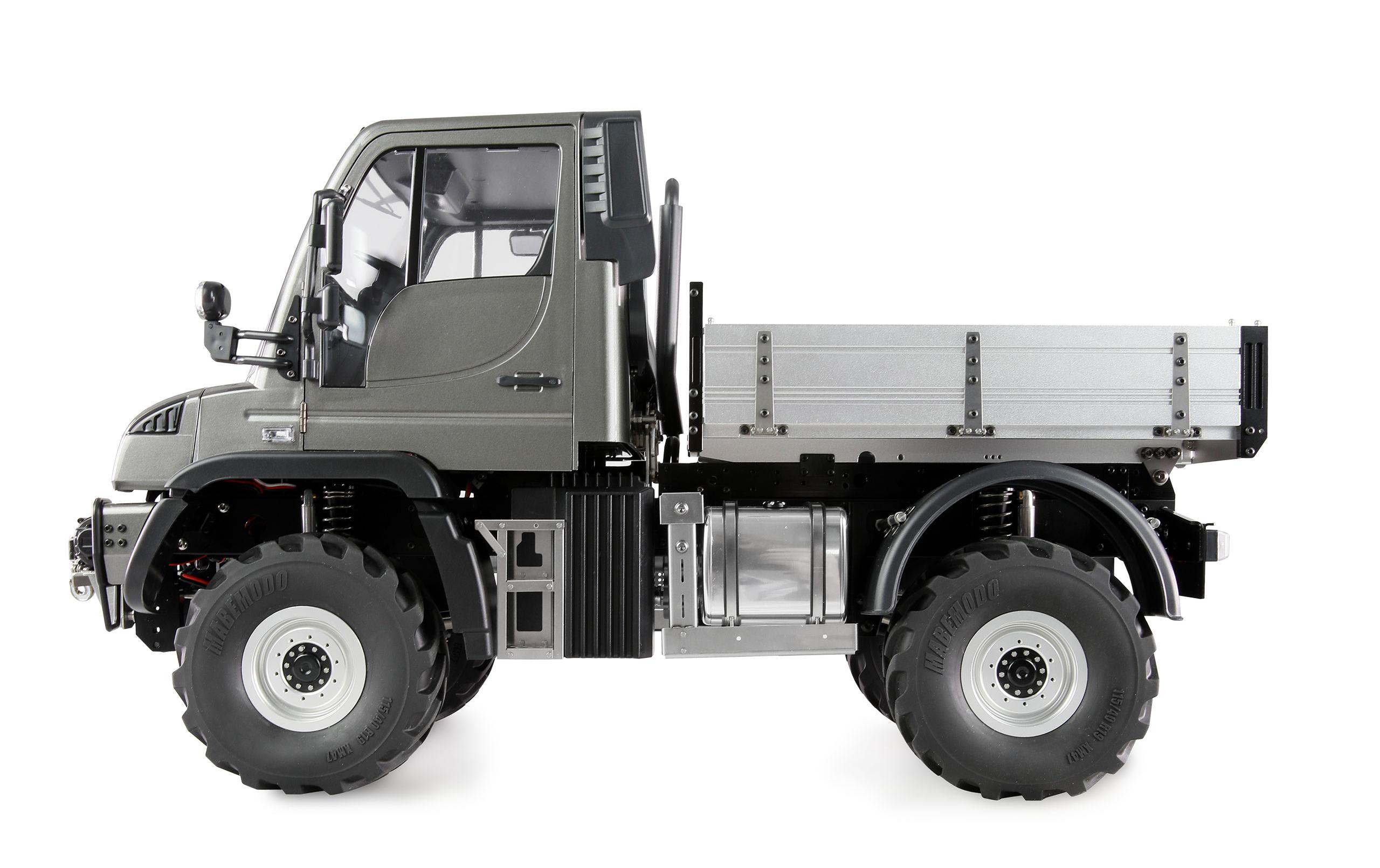 Amewi Mercedes-Benz Unimog Geräteträger 4WD Anthrazit 1:10, ARTR