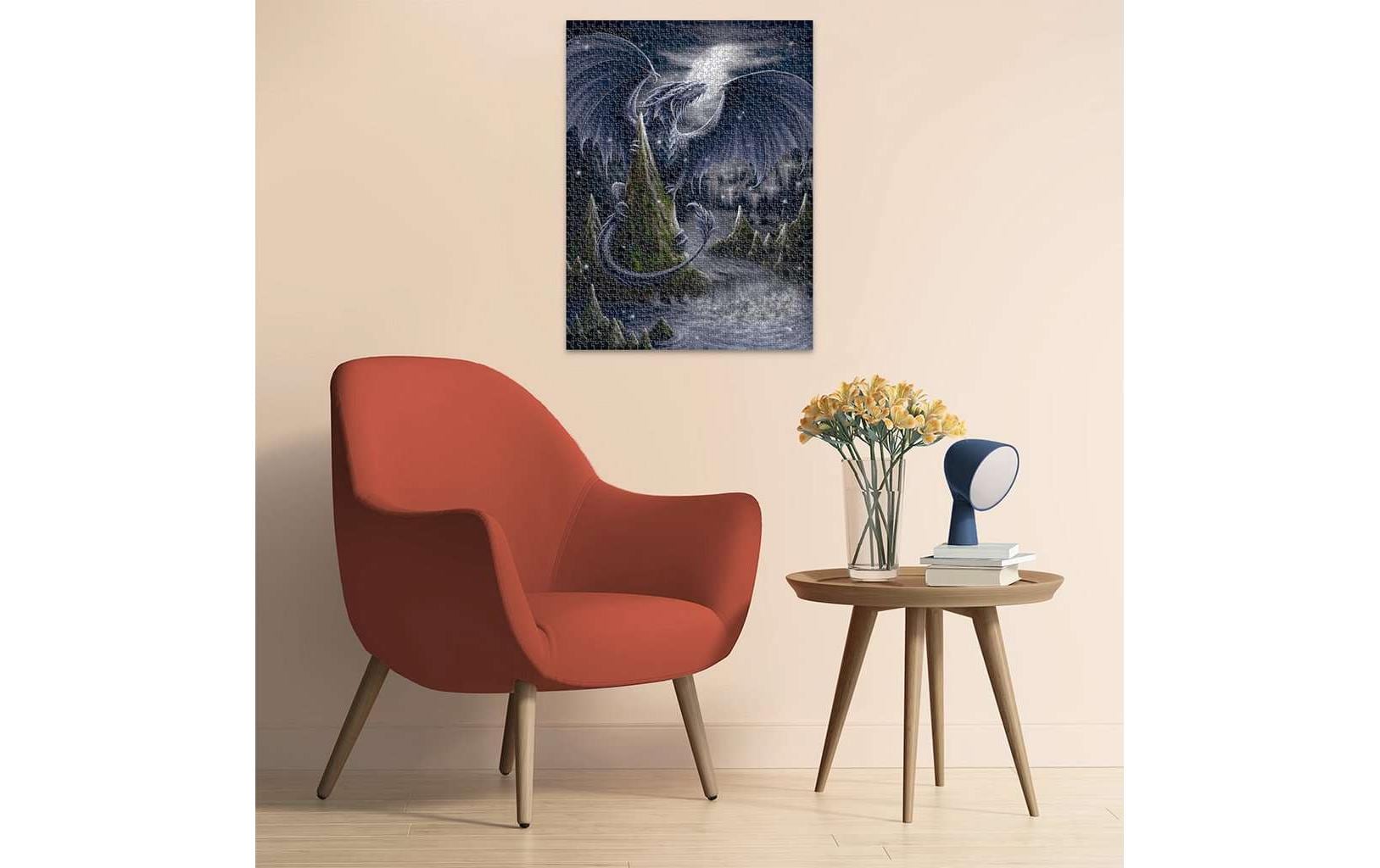 Ravensburger Puzzle Der Schwarzblaue Drache