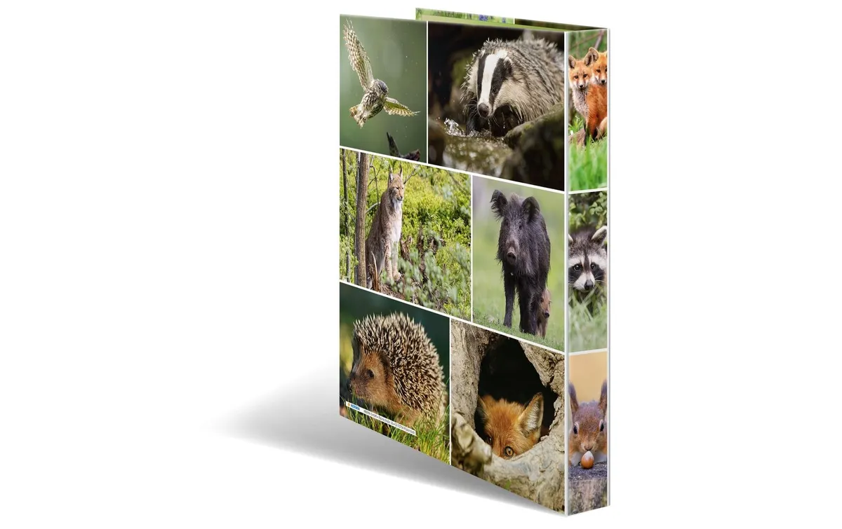 HERMA Ringbuch Waldtiere 2-Ring 3.5 cm HERMA Ringbuch Waldtiere 2-Ring 3.5 cm