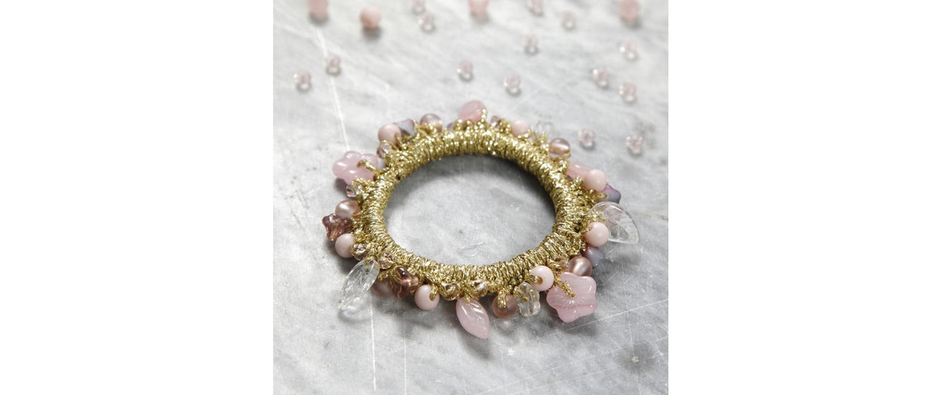 Creativ Company Haargummi 4,5 cm, 10 Stück, Schwarz