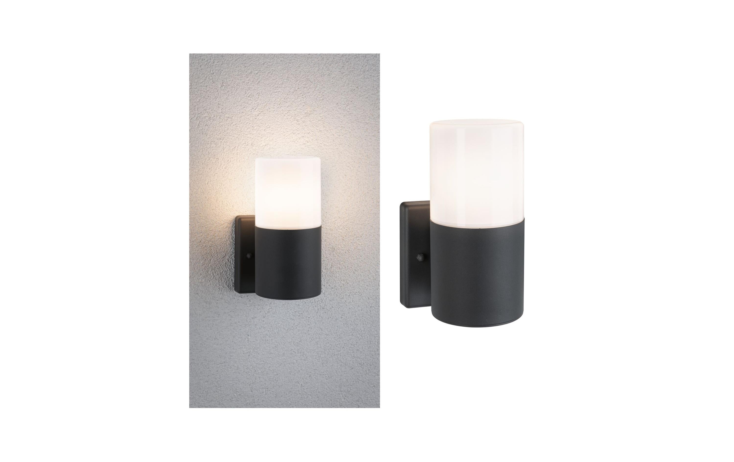 Paulmann Wandleuchte Tubs max. 15W 230 V Grau matt Paulmann Wandleuchte Tubs max. 15W 230 V Grau matt