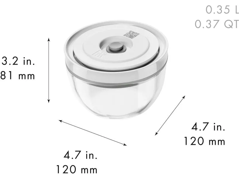 Zwilling Vakuumier-Behälter 6tlg. Fresh & Save Set, Glas