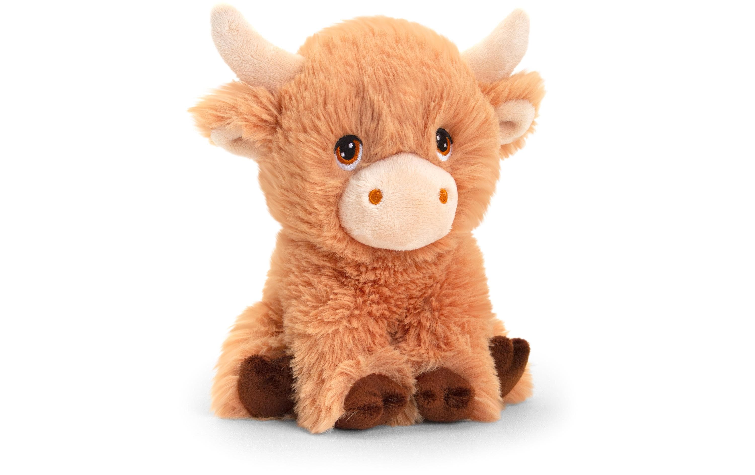 Keeleco Kuscheltier Kuh 18 cm