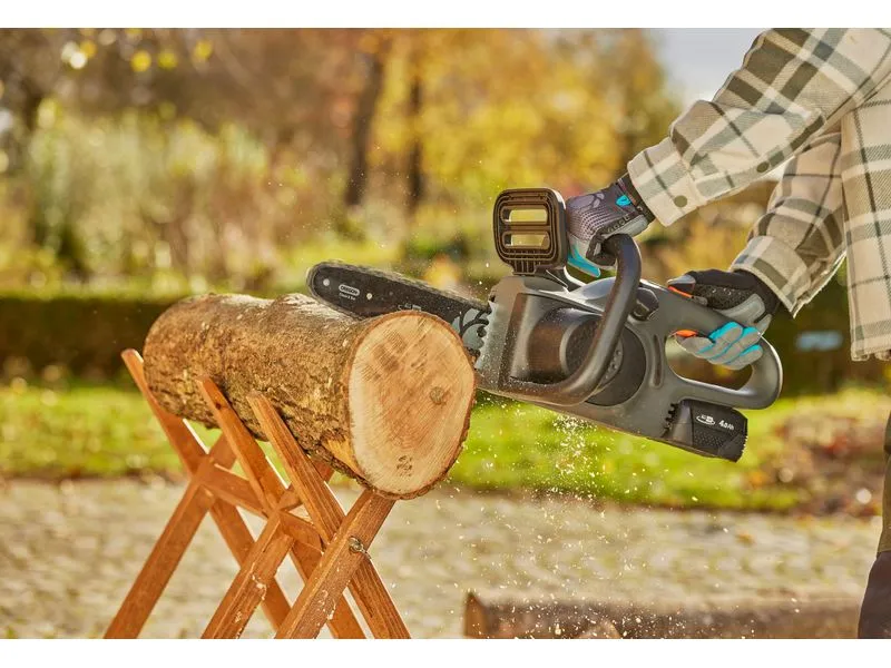 GARDENA Akku-Kettensäge PowerSaw Ready-To-Use