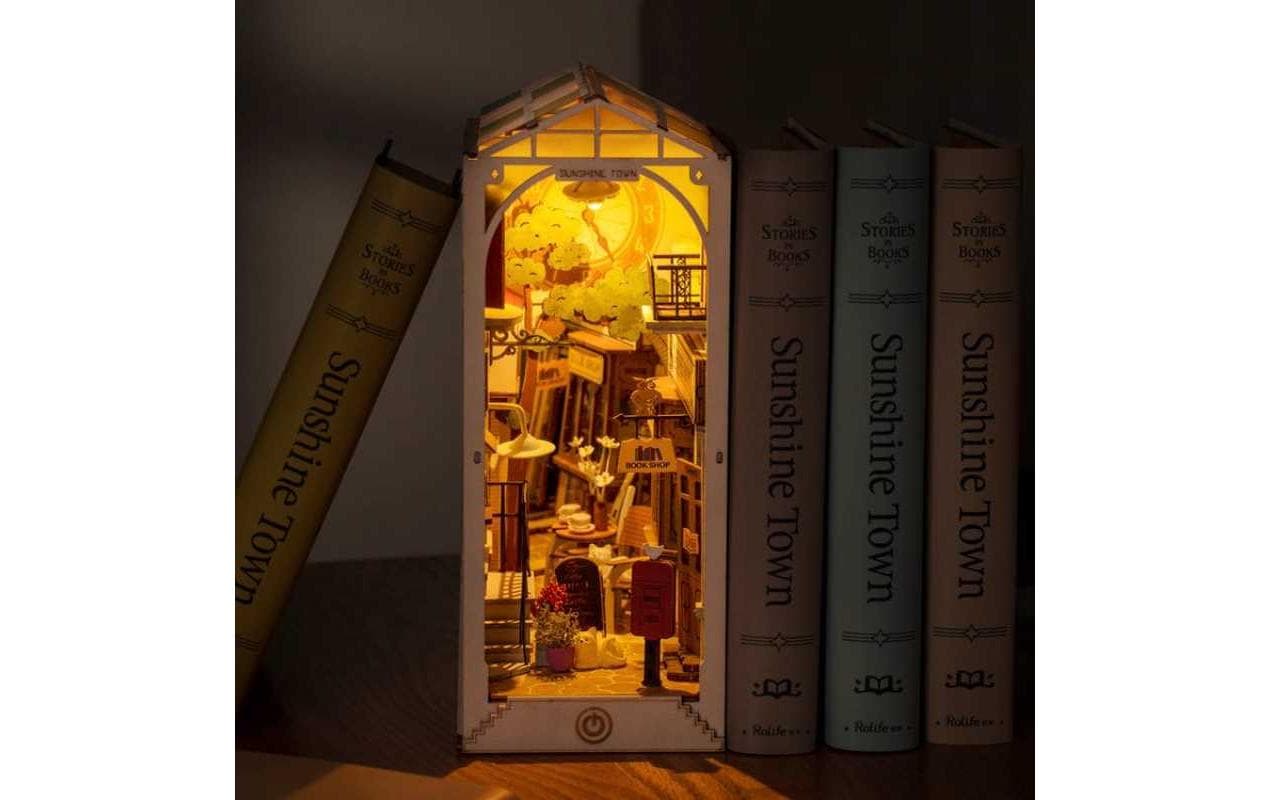 RoboTime Bausatz Book Nook Sunshine Town