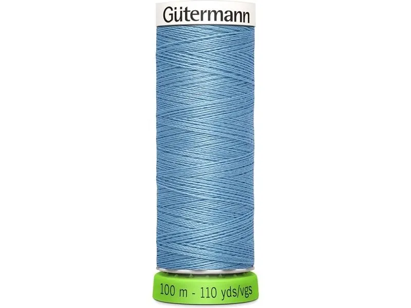 Gütermann Näh- und Stickgarn Allesnäher rPET 100 m Himmelblau Gütermann Näh- und Stickgarn Allesnäher rPET 100 m Himmelblau