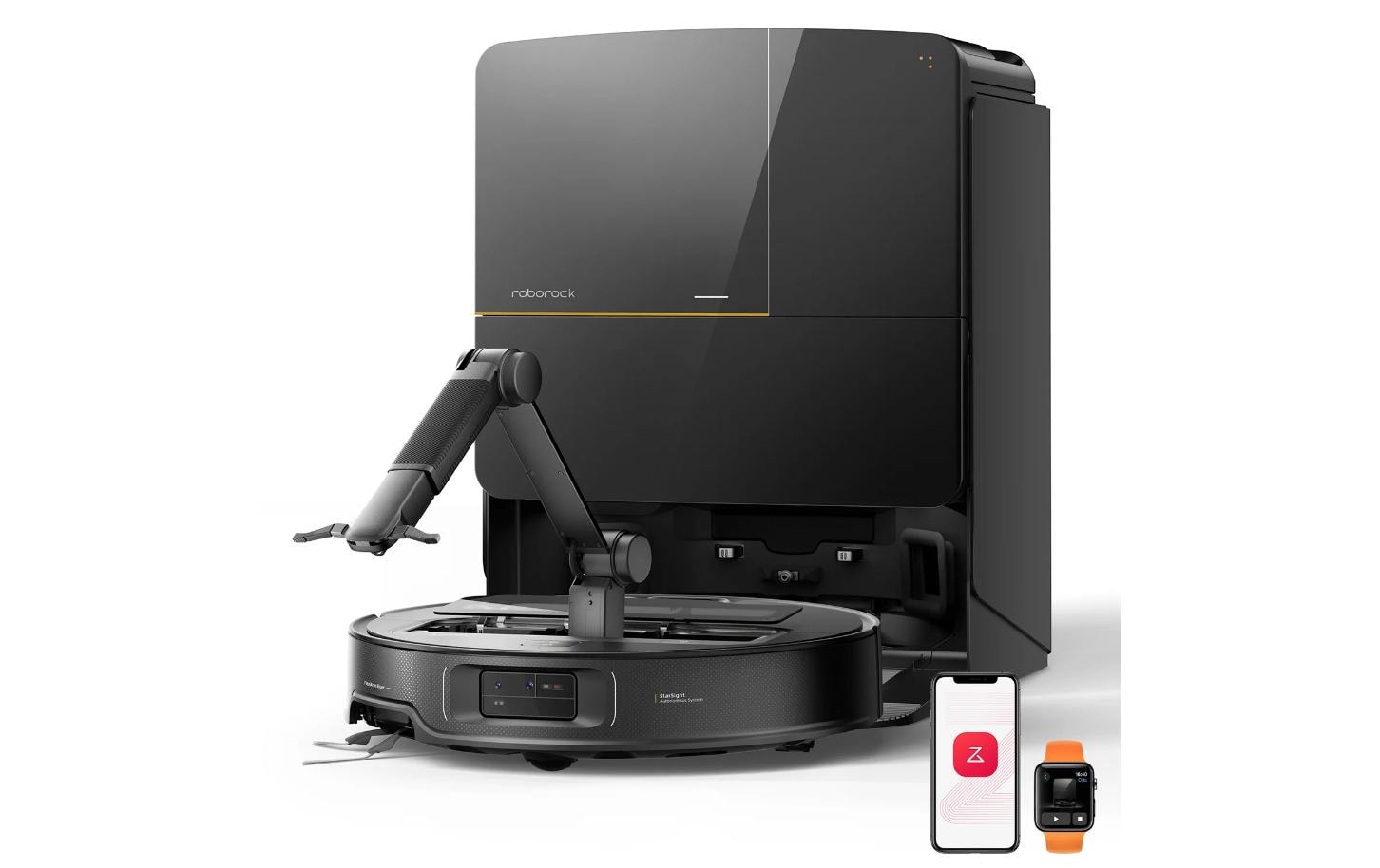 Roborock Saug- und Wischroboter Saros Z70 Schwarz