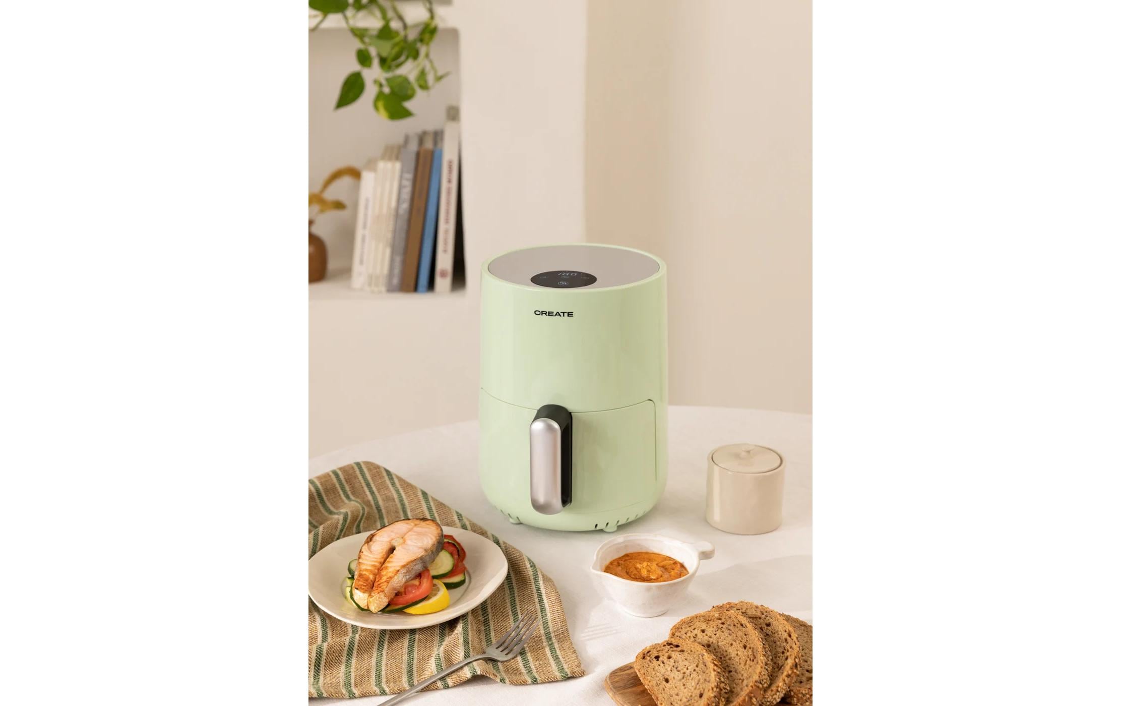 Create Fritteuse Air Fryer Pastelgrün 1.5 l