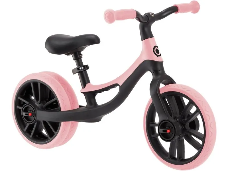 GLOBBER Kinder-Laufrad GO Bike Elite Duo Schwarz/Rosa
