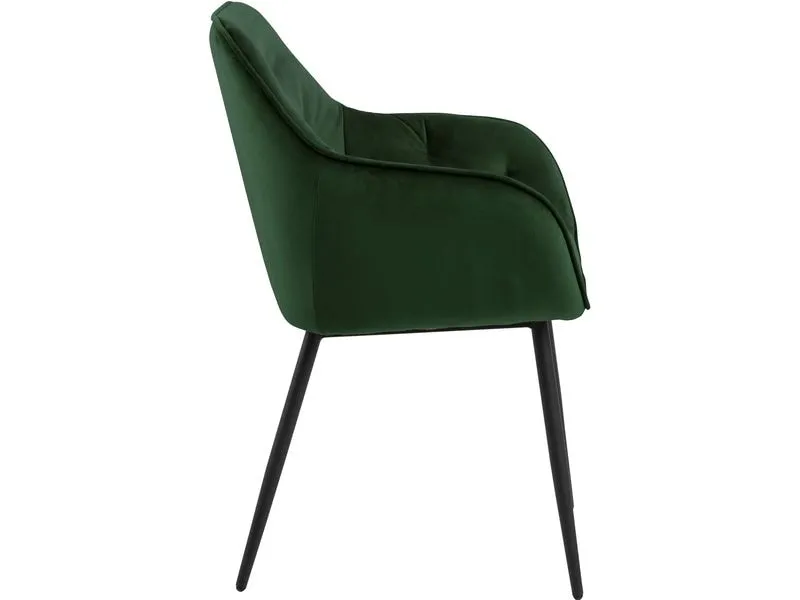 AC Design Stuhl Brooke, 2 Stück Forest Green