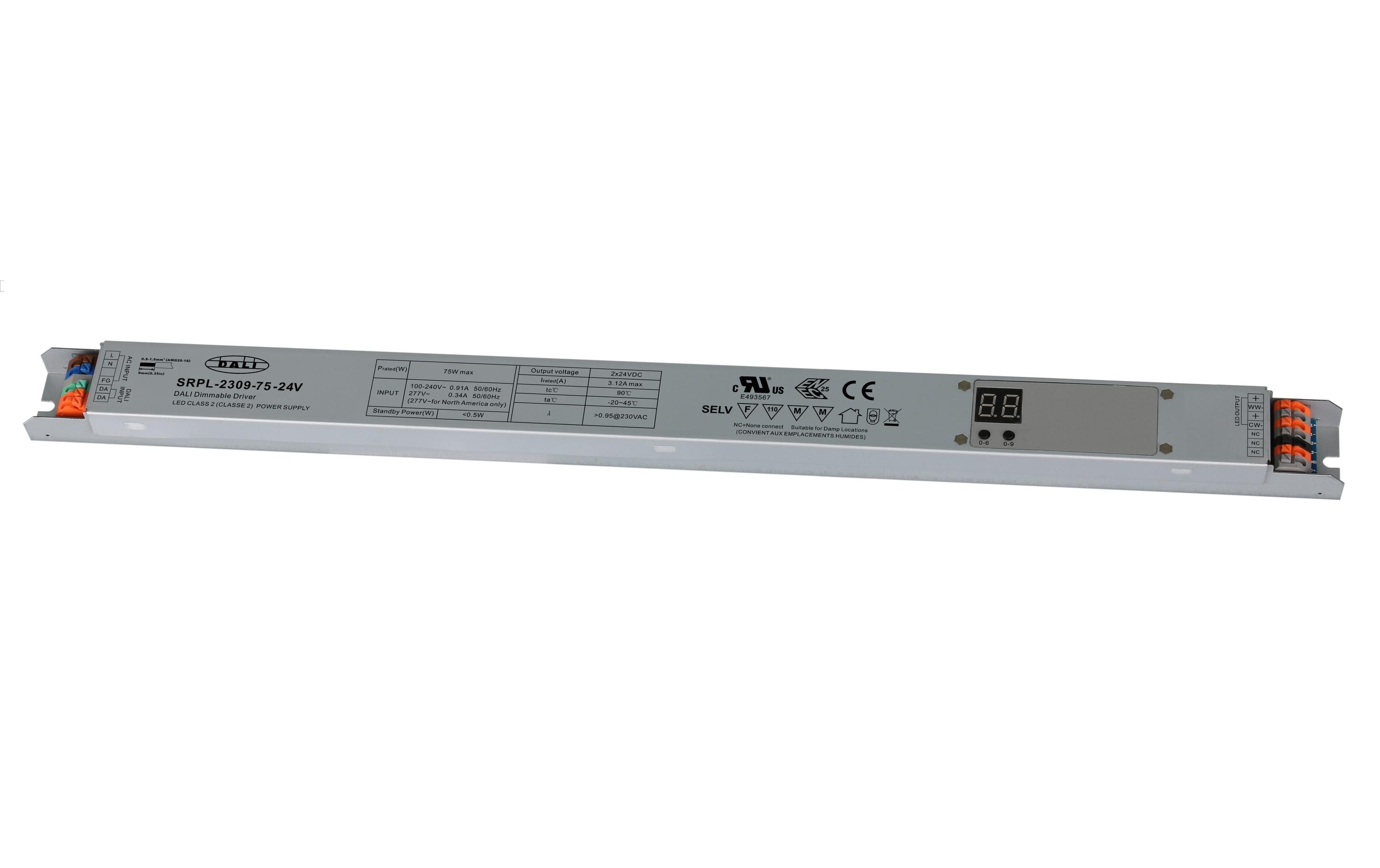 Sunricher LED Treiber SRPL-2309, 75W, Dali DT8 Tunable White