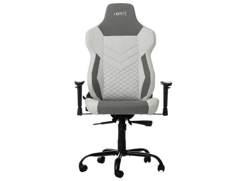 onit Gaming-Stuhl Weiss/Grau