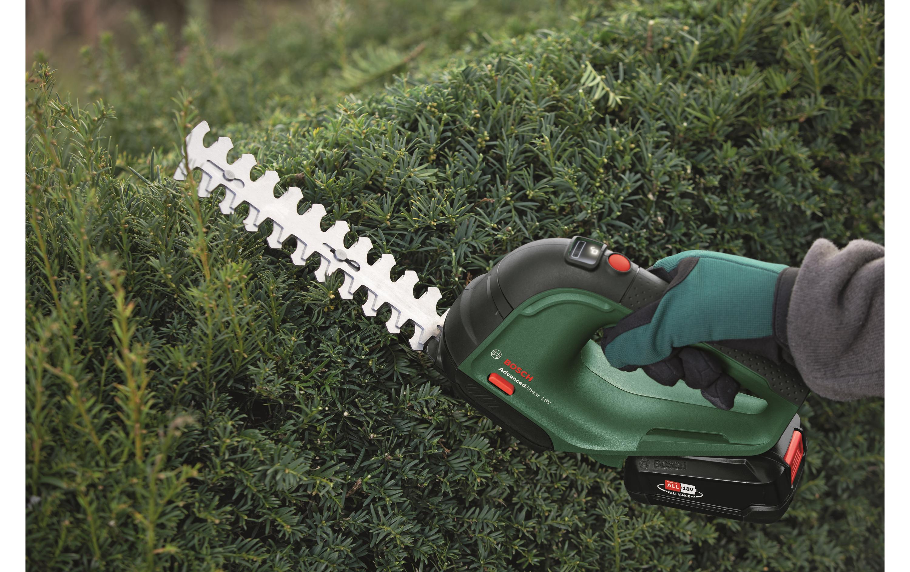 Bosch Akku-Gras-/Strauchschere Advanced Shear 18 Set