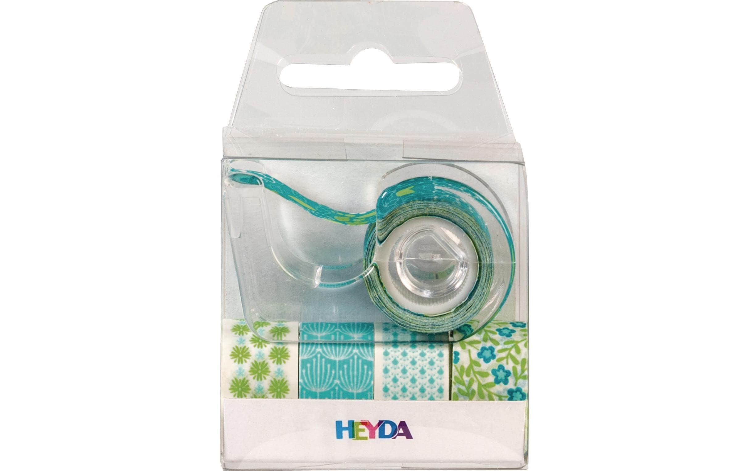 Heyda Washi Tape Blumen mini Grün Heyda Washi Tape Blumen mini Grün