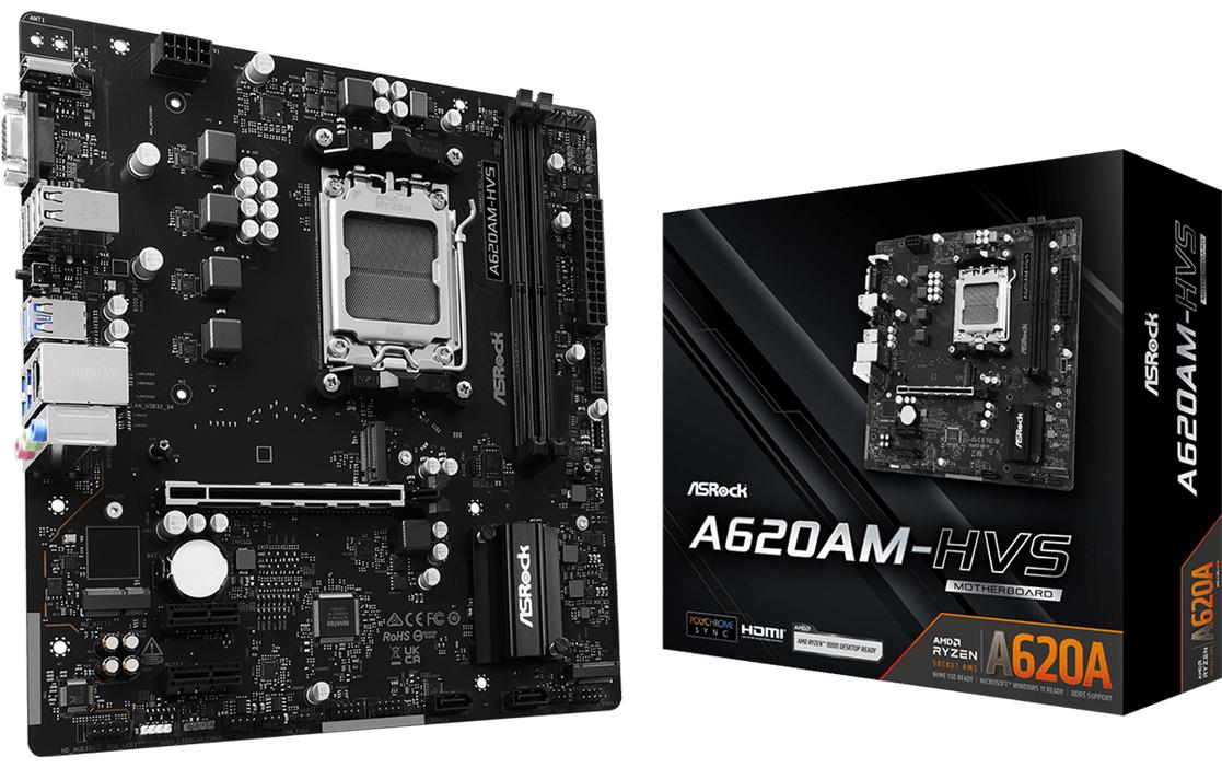 ASRock Mainboard A620AM-HVS ASRock Mainboard A620AM-HVS