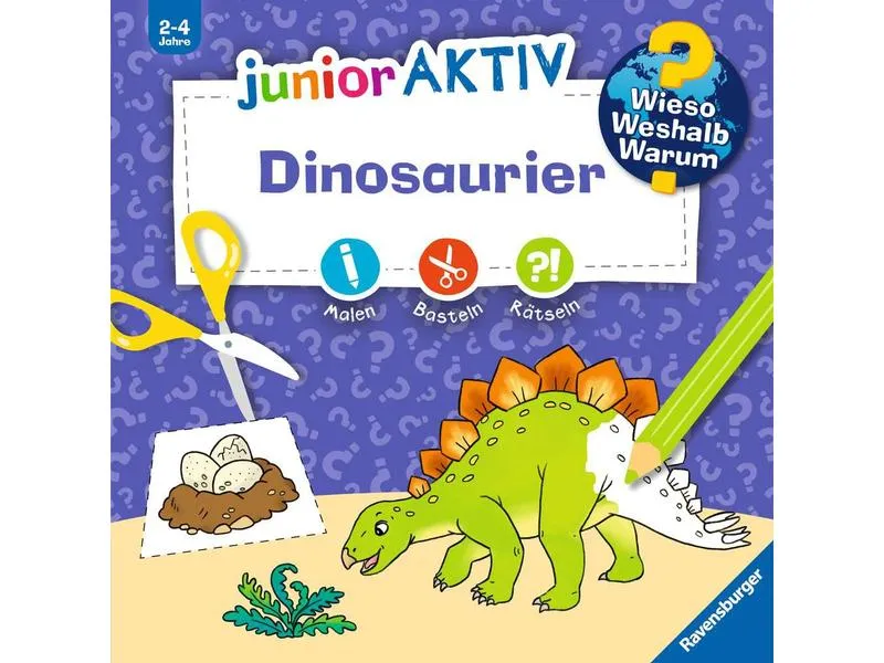 Ravensburger Kinder-Sachbuch WWW junior AKTIV: Dinosaurier